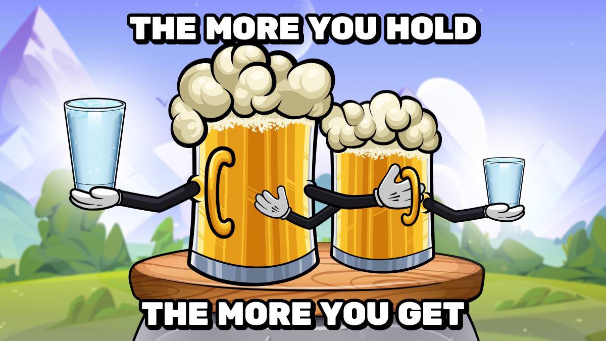 beercoinmeme's tweet photo. Our partner, $WATER, had a mind-blowing launch 🌊

In just 20 minutes, @WaterMemeCoin became the most traded token worldwide crossing $40M in trading volume in this very short period of time ⌚️ 📈

WHAT DOES THIS MEAN FOR $BEER HOLDERS? 🍻👇 https://t.co/tiYeO9k64l