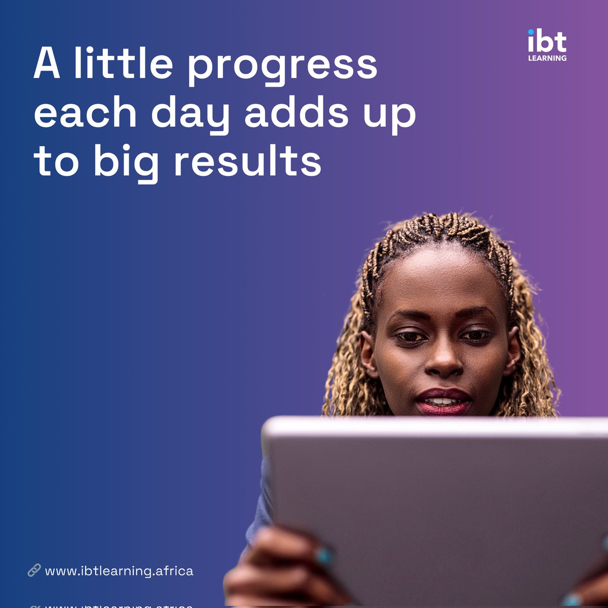 ibtlearning's tweet image. Let us remind you that your career growth is driven by progress, not the pursuit of perfection. So, make today count, and make this week productive! 

#IBTlearning #IBTlearningAfrica  #MondayMotivation #Tech #Techcareers #Techskills #Techcourses