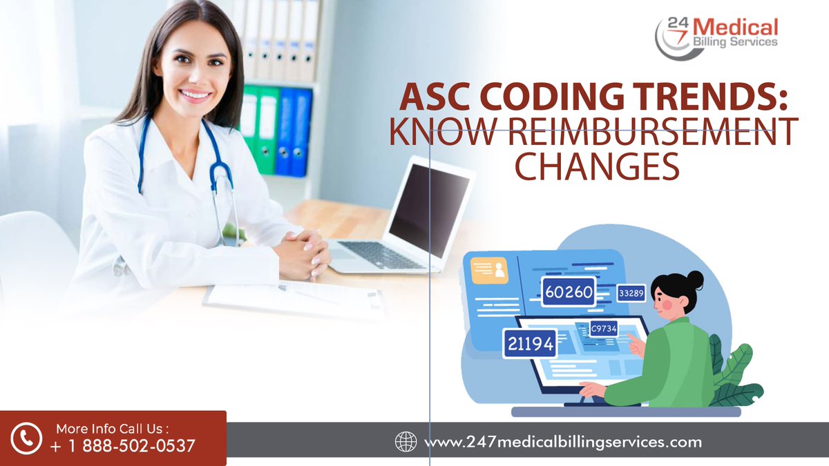 247MBServices's tweet image. ASC Coding Trends: Know Reimbursement Changes
Discover how new ASC-only C codes and reimbursement updates can boost your center's success! 📈
Read more: bit.ly/3VwQ2bc
#ASCCoding #MedicalBilling