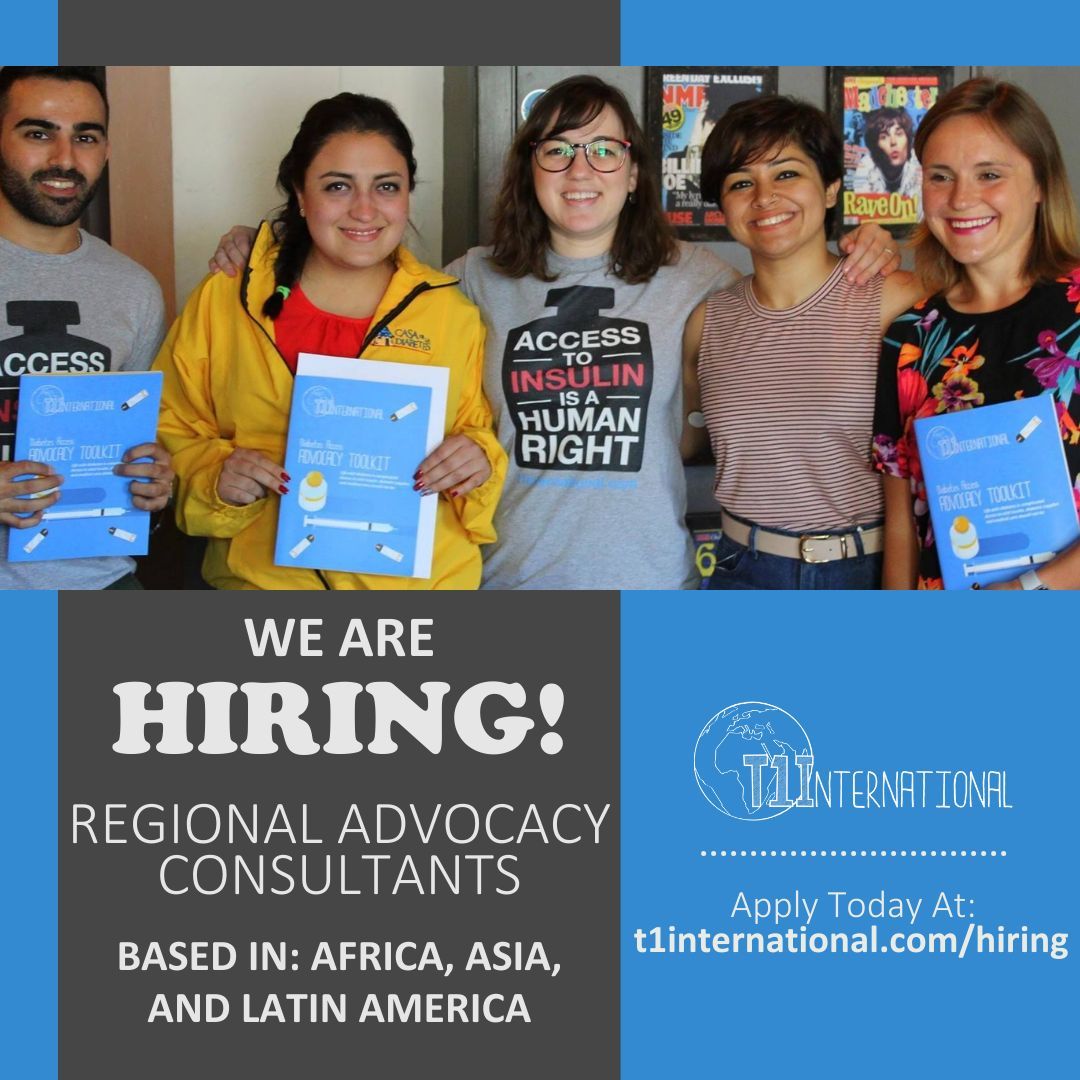 We're hiring for a US-based Advocacy Manager to support our GAN &amp; advocates, consultants &amp; partners around the world. And we're looking to bring on 3 Regional Advocacy Consultants based in three global regions.

More on the roles &amp; how to apply here: t1international.com/hiring/