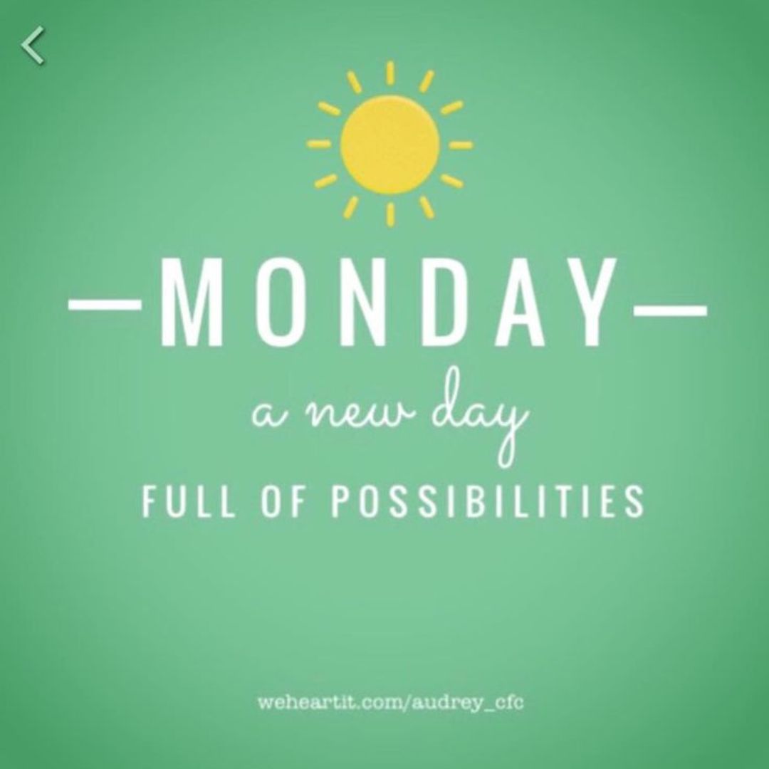 #MondayMentality