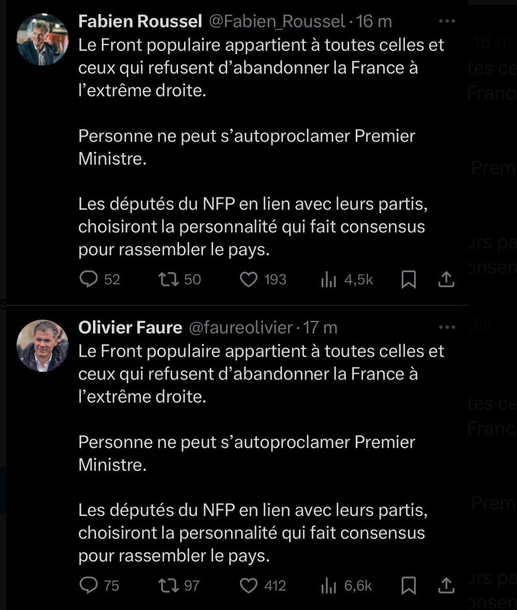 Manuel Bompard tweet media