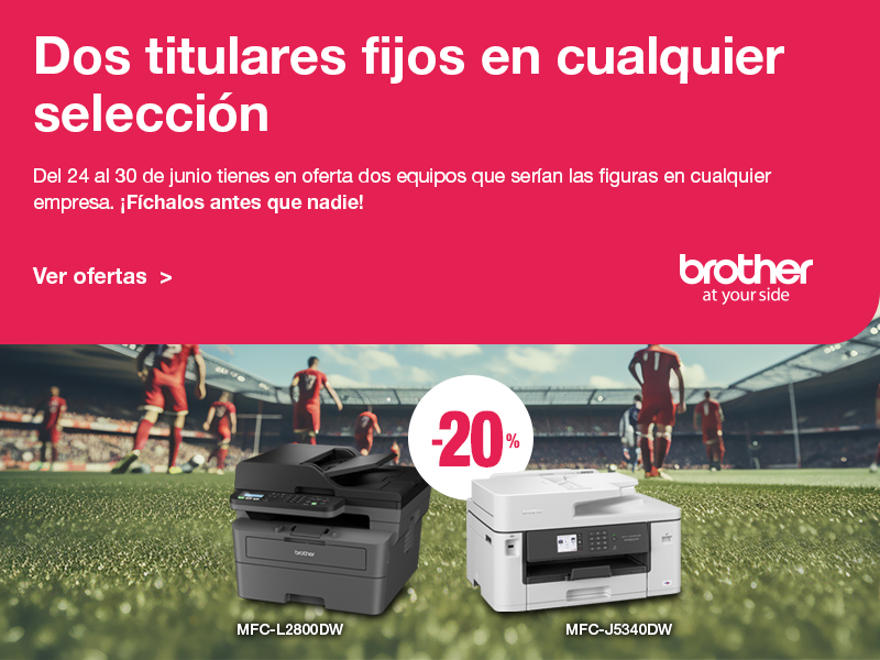 🎉⚽ Celebra la Eurocopa 2024 con Brother! Nuestras impresoras son las titulares en cada partido, asegurando que tus impresiones sean siempre de campeonato. 🖨️💼 Aprovecha nuestra promo especial y ¡marca la diferencia! #ImpresorasBrother