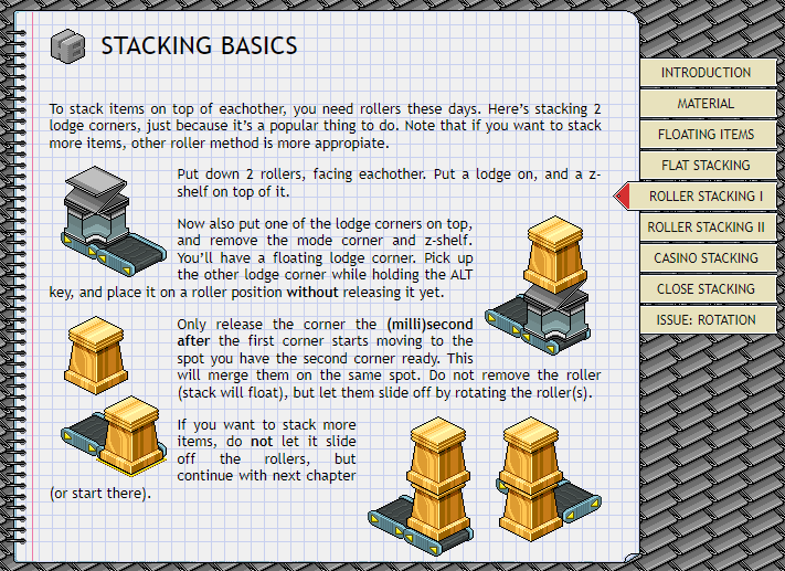 Deactivate_Hab's tweet image. A lot of useful information here for all builders on origins... habborator.org/stacking/index…

#habbo #originshabbo #habboorigins @Habbo