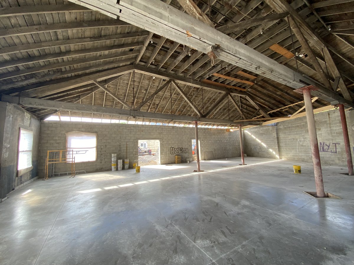 Thank you to Matt Chatfield of @Caliberbrokers for the sneak peek.  The interior was a surprise with many historic features prominently on display. Located right on the #ErieCanal in #Fairport, the views are going to be fantastic!