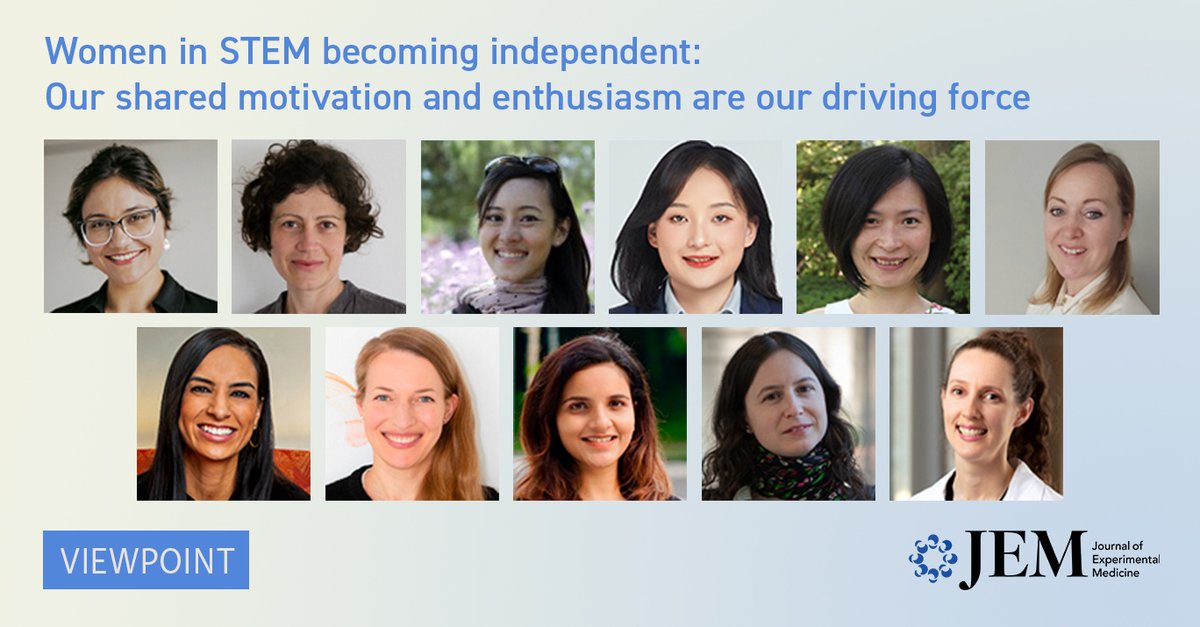 JExpMed's tweet image. New in our ongoing series to highlight #WomenInSTEM. Get insights from women researchers across multiple research fields discussing their science and the process of setting up a lab as an independent researcher. hubs.la/Q02D1qr10