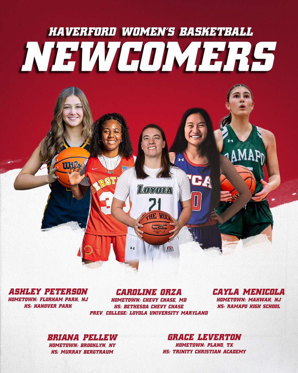 5 new wolves have entered the pack! 🐺 

Welcome Cayla, Caroline, Ashley, Briana, and Grace! 🏀 

Check back in with us later this summer as we will highlight each of our newcomers individually!

#hcwbb #wolfpack