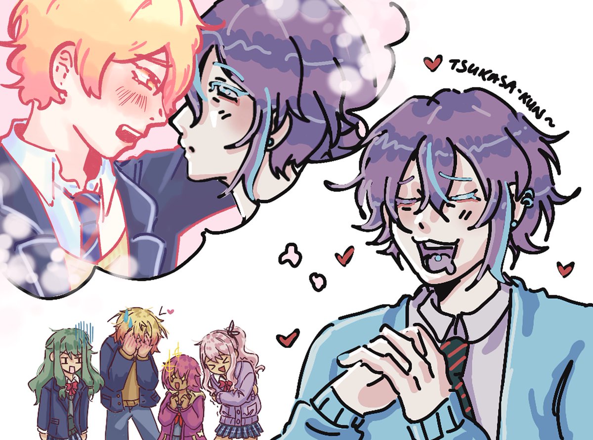 happy birthday rui!!

lil collab i did with my ritk mooties <a href="/robo_kaito/">Cyber ☆彡</a> and @toottyfruitte :3
#prsk_fa #pjsk_fa #ruikasa #類司