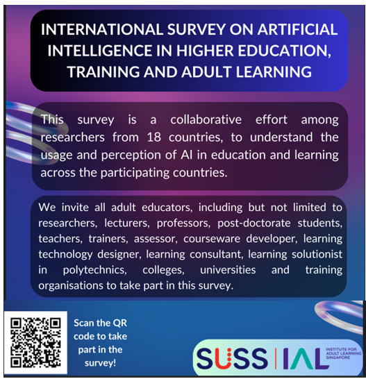 The National Teaching Repository (@ntrepository) on Twitter photo What is your perception of AI in Education? please complete this survey suss.au1.qualtrics.com/jfe/form/SV_cG⦠, Dr Chen Zan, at chen_zan@ial.edu.sg, or the Institute for Adult Learning, Singapore University of Social Sciences at research@ial.edu.sg. <a href="/DrRodolico/">Gabriella Rodolico</a> for the UoGlasgow contribution. What is your perception of AI in Education? please complete this survey suss.au1.qualtrics.com/jfe/form/SV_cG⦠, Dr Chen Zan, at chen_zan@ial.edu.sg, or the Institute for Adult Learning, Singapore University of Social Sciences at research@ial.edu.sg. <a href="/DrRodolico/">Gabriella Rodolico</a> for the UoGlasgow contribution.