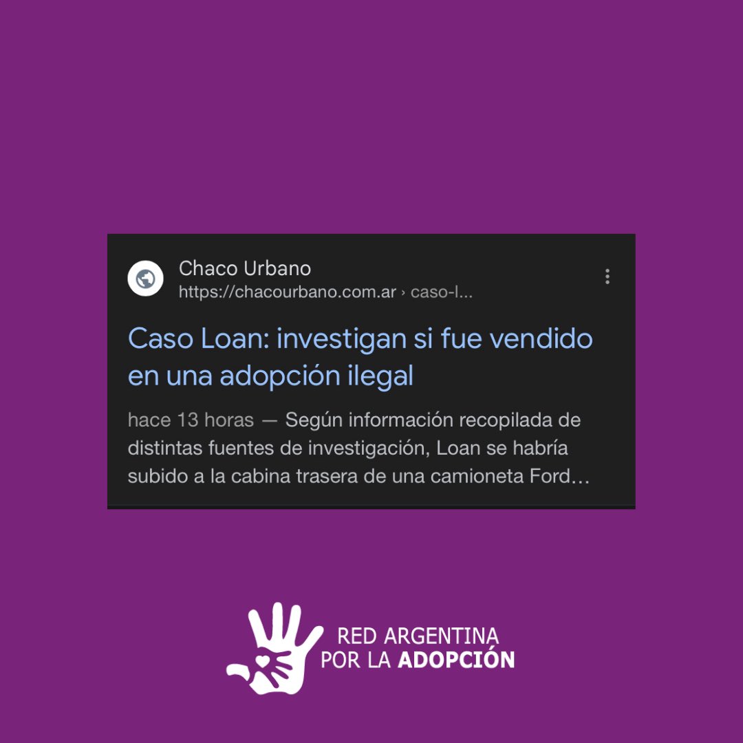 Mira el post completo en Instagram #Loan #CasoLoan 
instagram.com/p/C8mrhM5u1ue/…