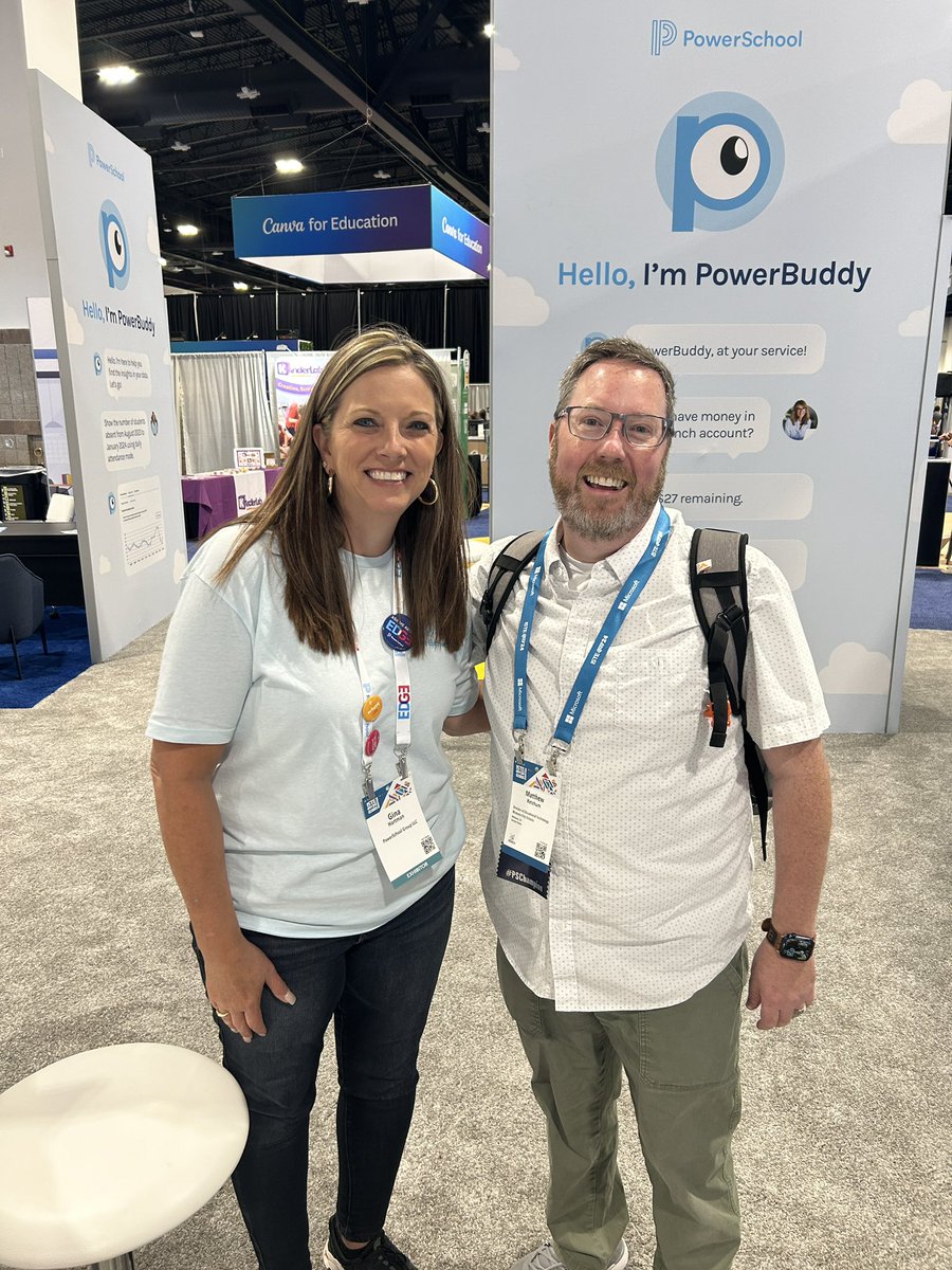 Dr. Gina Hartman (@ghartman) on Twitter photo Great seeing you today <a href="/mattedtechcoach/">Matthew Ketchum, M.Ed</a> You continue to do amazing things in your district. <a href="/MyPowerSchool/">PowerSchool</a> #istelive Great seeing you today <a href="/mattedtechcoach/">Matthew Ketchum, M.Ed</a> You continue to do amazing things in your district. <a href="/MyPowerSchool/">PowerSchool</a> #istelive
