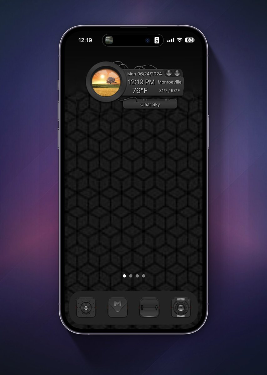 Pattye 🦉🇺🇲 🇺🇦 (@pattyeludwig) on Twitter photo Testing iOS 18beta on iPhone 14 Pro Max
Widgy by <a href="/daddykool666/">Gary Boole</a>
Odysseus Dark icons by <a href="/daddykool666/">Gary Boole</a>
Show AE on icons by <a href="/SeanKly/">Sean Kelly</a>
Mock-up by <a href="/screenshot_pro/">Screenshot Maker Pro</a> Testing iOS 18beta on iPhone 14 Pro Max
Widgy by <a href="/daddykool666/">Gary Boole</a>
Odysseus Dark icons by <a href="/daddykool666/">Gary Boole</a>
Show AE on icons by <a href="/SeanKly/">Sean Kelly</a>
Mock-up by <a href="/screenshot_pro/">Screenshot Maker Pro</a>