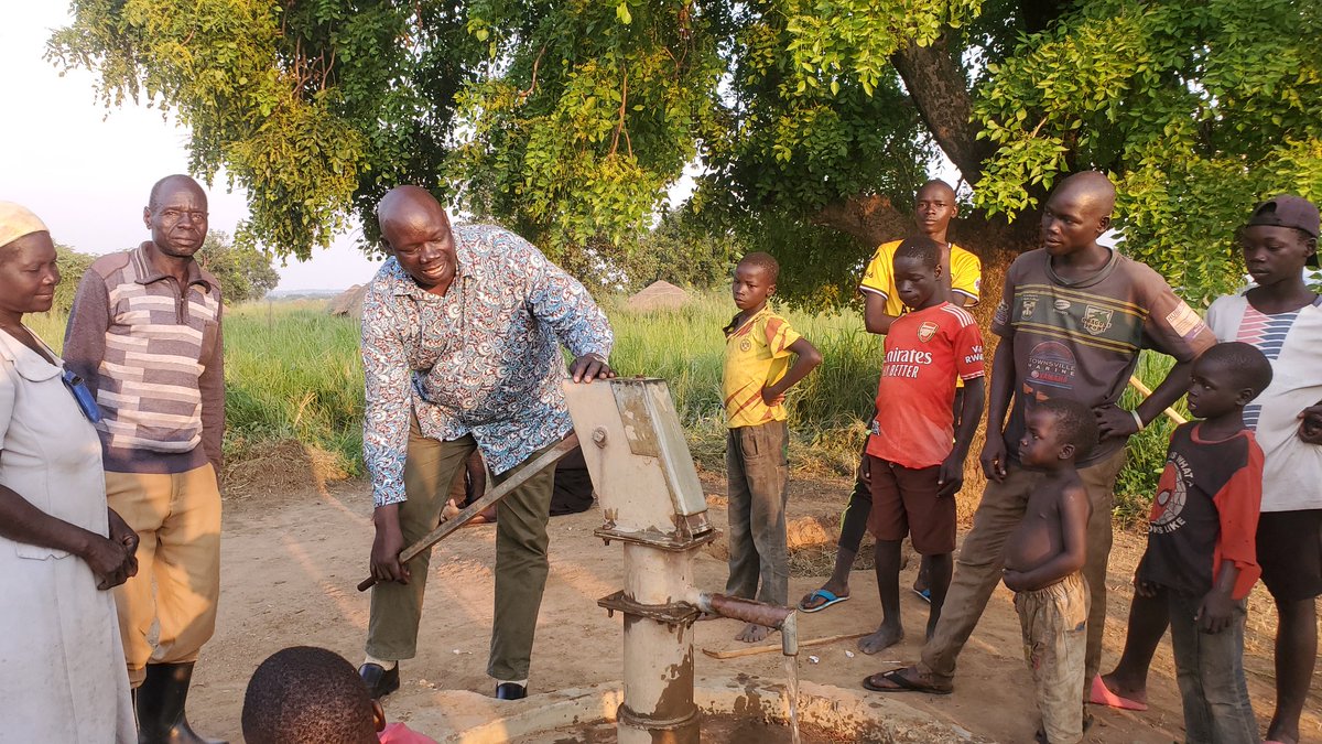 Today, we continued our operation on repairing broken down boreholes in Olinga Parish in Kilak North. We have so far repaired 19 boreholes since we started this operation two weeks ago. #Clean water source
<a href="/AnitahAmong/">Anita Annet Among</a> 
<a href="/min/">min</a>
