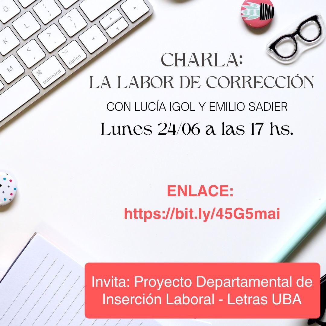 Departamento de Letras (UBA) tweet media