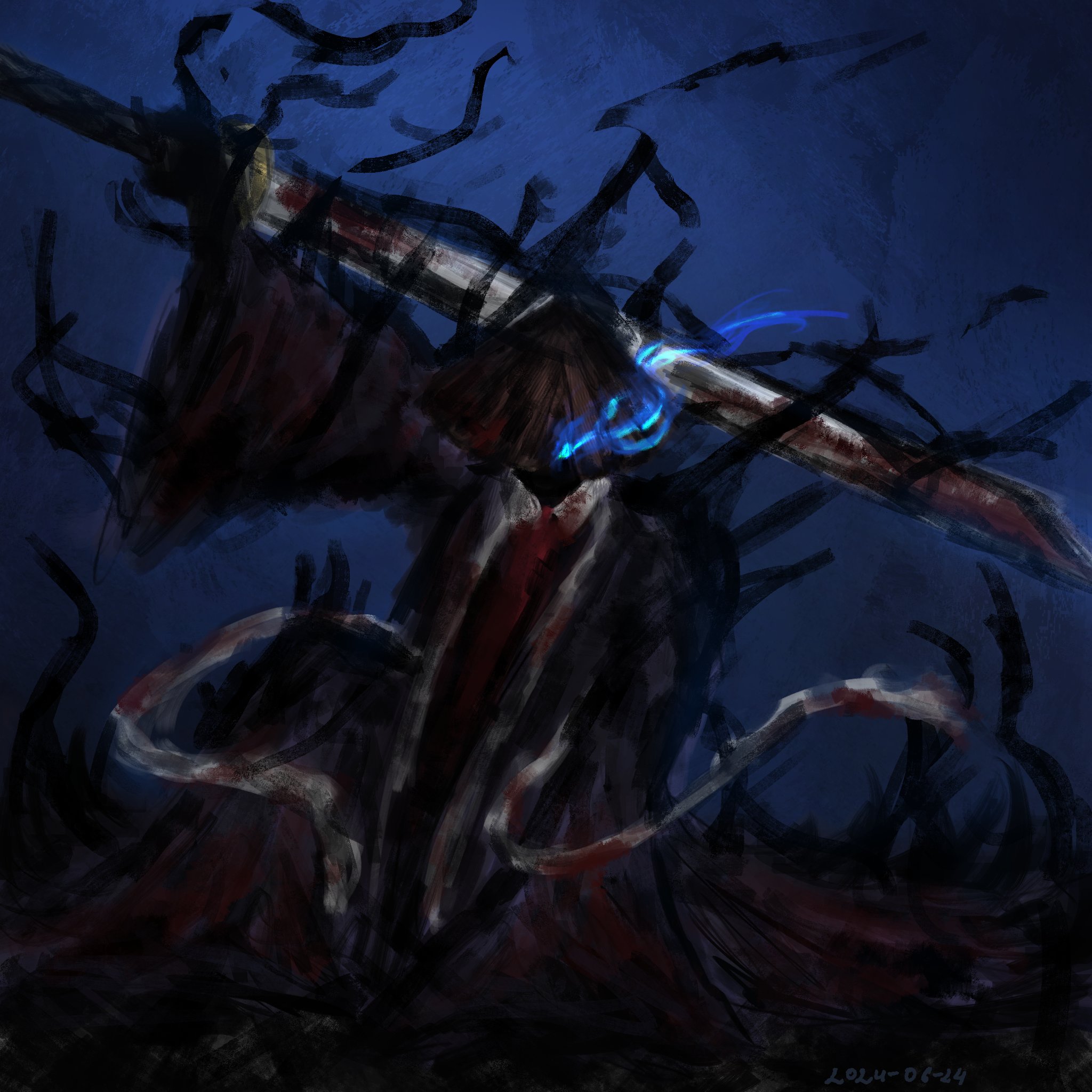 Gokas on X: “Distorted Bamboo-Hatted Kim! Had to yield my flesh