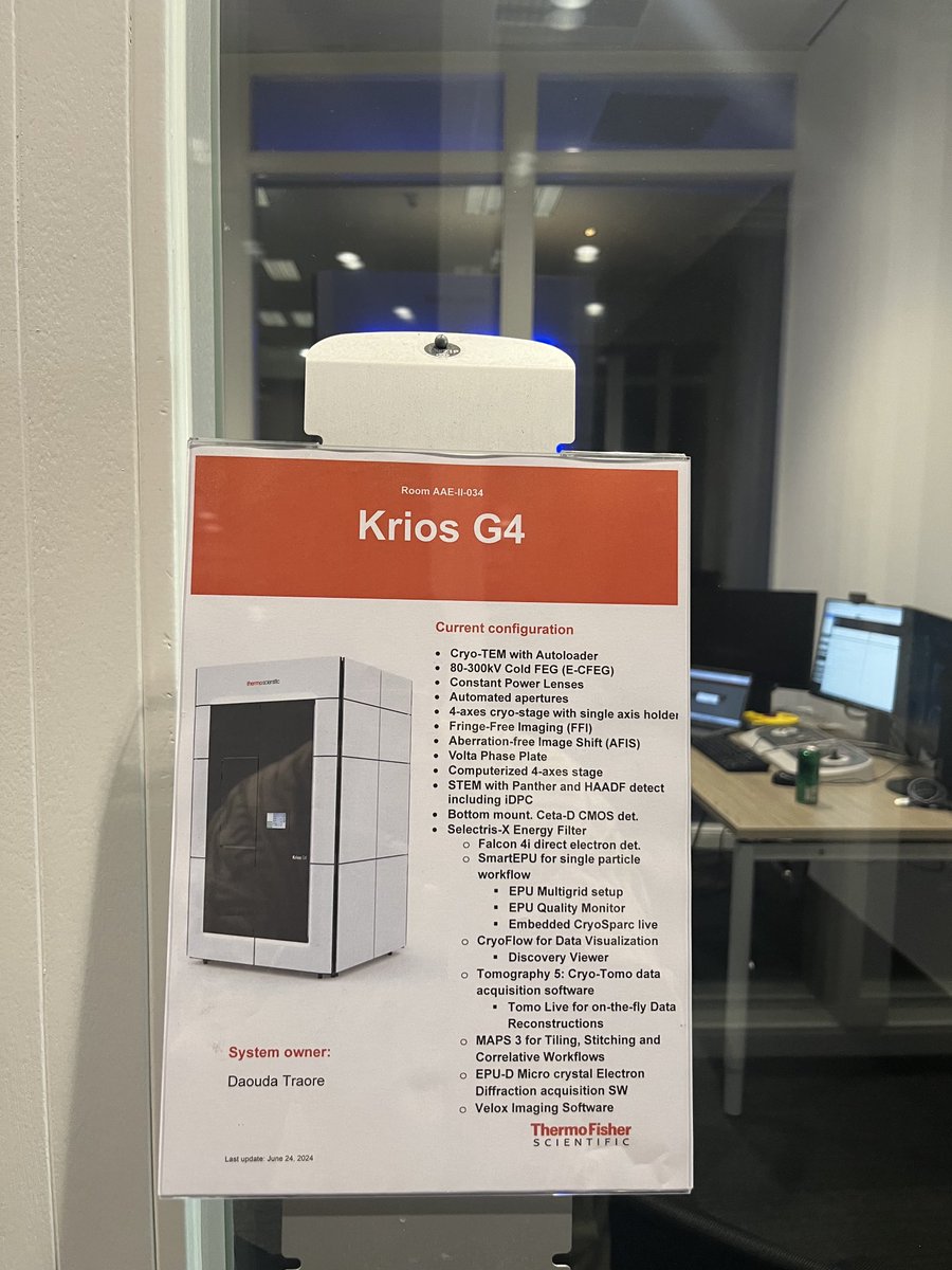DAK Traore (@daktraore) on Twitter photo I am now the pround owner of a <a href="/thermosciEMSpec/">Microscopy & Spectroscopy</a> Titan Krios 🥳Reach out if you want to test it. I am now the pround owner of a <a href="/thermosciEMSpec/">Microscopy & Spectroscopy</a> Titan Krios 🥳Reach out if you want to test it.