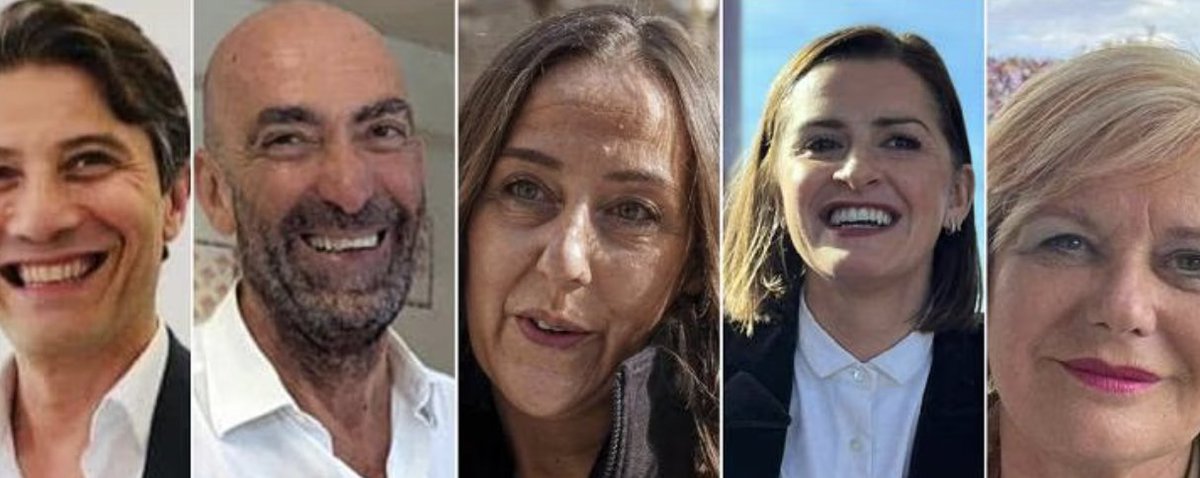 lauparducci's tweet image. Center-left coalitions have won in major Italian cities today! 🎉 #Florence, #Bari, #Perugia, #Potenza, and #Campobasso celebrate. Plus, #Florence, #Perugia, and #Campobasso have elected female mayors! 👏 #Italy #Politics