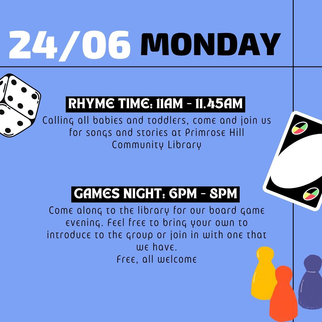 phc_library's tweet image. This week at the library!
#community #library #communitylibrary #communitylibraries #communitylove #supportlocal #support #pilates #games #ballet #art #artclass #activitiesforkids #thingstodoinlondon #primrosehill #nw1face