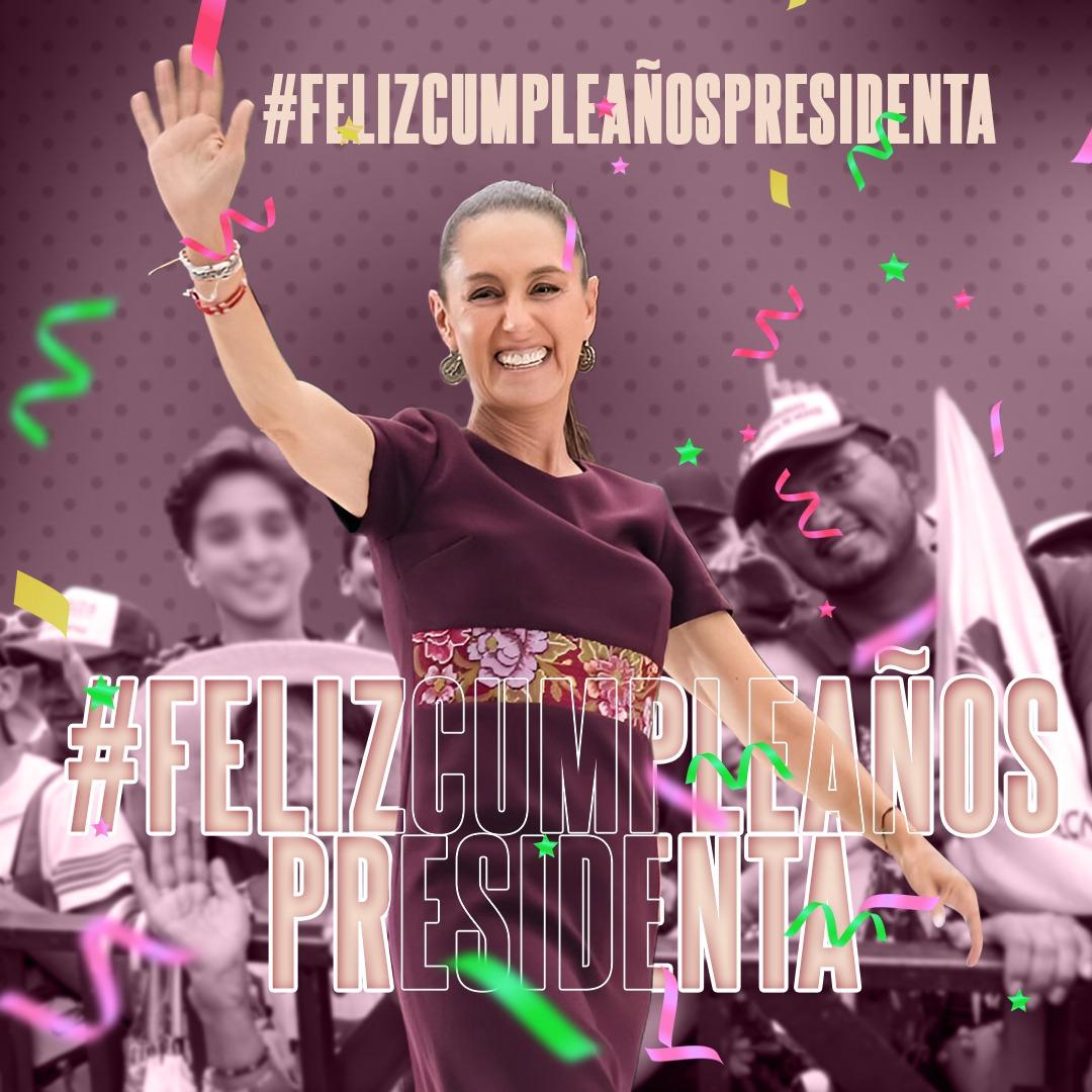 Fonsekuta's tweet photo. #FelizCumpleañosPresidenta https://t.co/ub6aLLRUDc