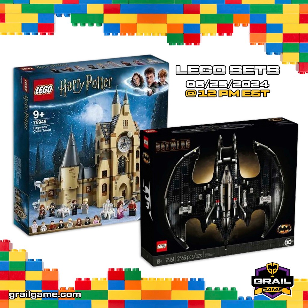 PlayGrailGame's tweet image. Only one day stands in the way between you and this LEGO MYSTERY BOX! Get ready to play a game filled with 🔥 hits! Follow the link below to see our other games while you impatiently wait 😉

grailgame.com

#lego #legoset #legos #starwars #harrypotter #batman #grailgame