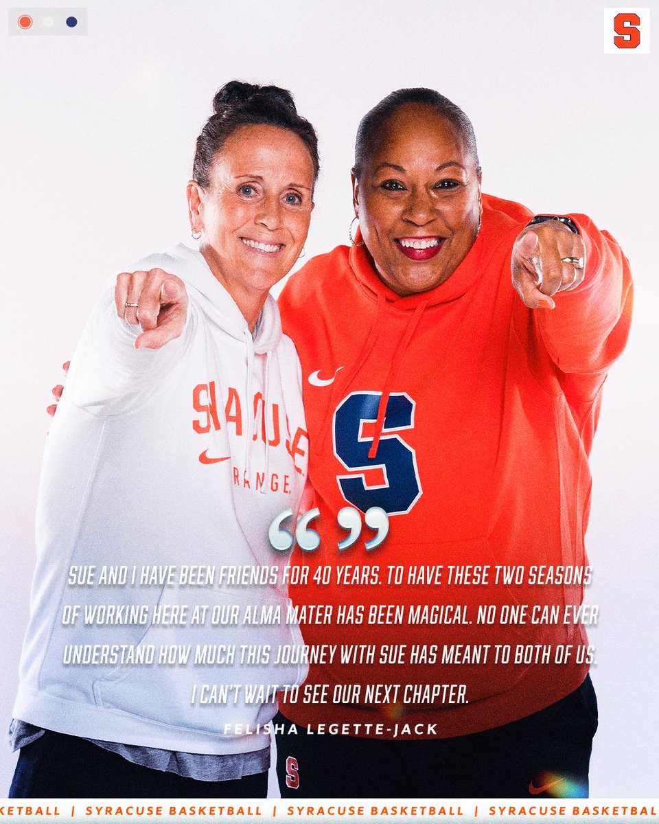 Syracuse Women's Basketball (@cusewbb) on Twitter photo After 30 years shaping young girls into women through the sport, Coach Sue has decided to retire from coaching.
We love you <a href="/sludwig5208_sue/">Sue Ludwig</a> and we are so grateful you came back to Coach at Syracuse these last two seasons.
The definition of #ForeverOrange🍊 After 30 years shaping young girls into women through the sport, Coach Sue has decided to retire from coaching.
We love you <a href="/sludwig5208_sue/">Sue Ludwig</a> and we are so grateful you came back to Coach at Syracuse these last two seasons.
The definition of #ForeverOrange🍊