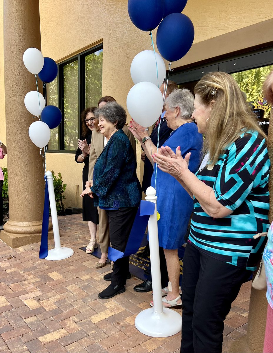 RepSkidmore's tweet photo. Our office was honored to attend today’s ribbon cutting ceremony of the Alpert Jewish Family Services Enrichment Center located at Temple Shaarei Shalom in Boynton Beach. https://t.co/X4LArYG355