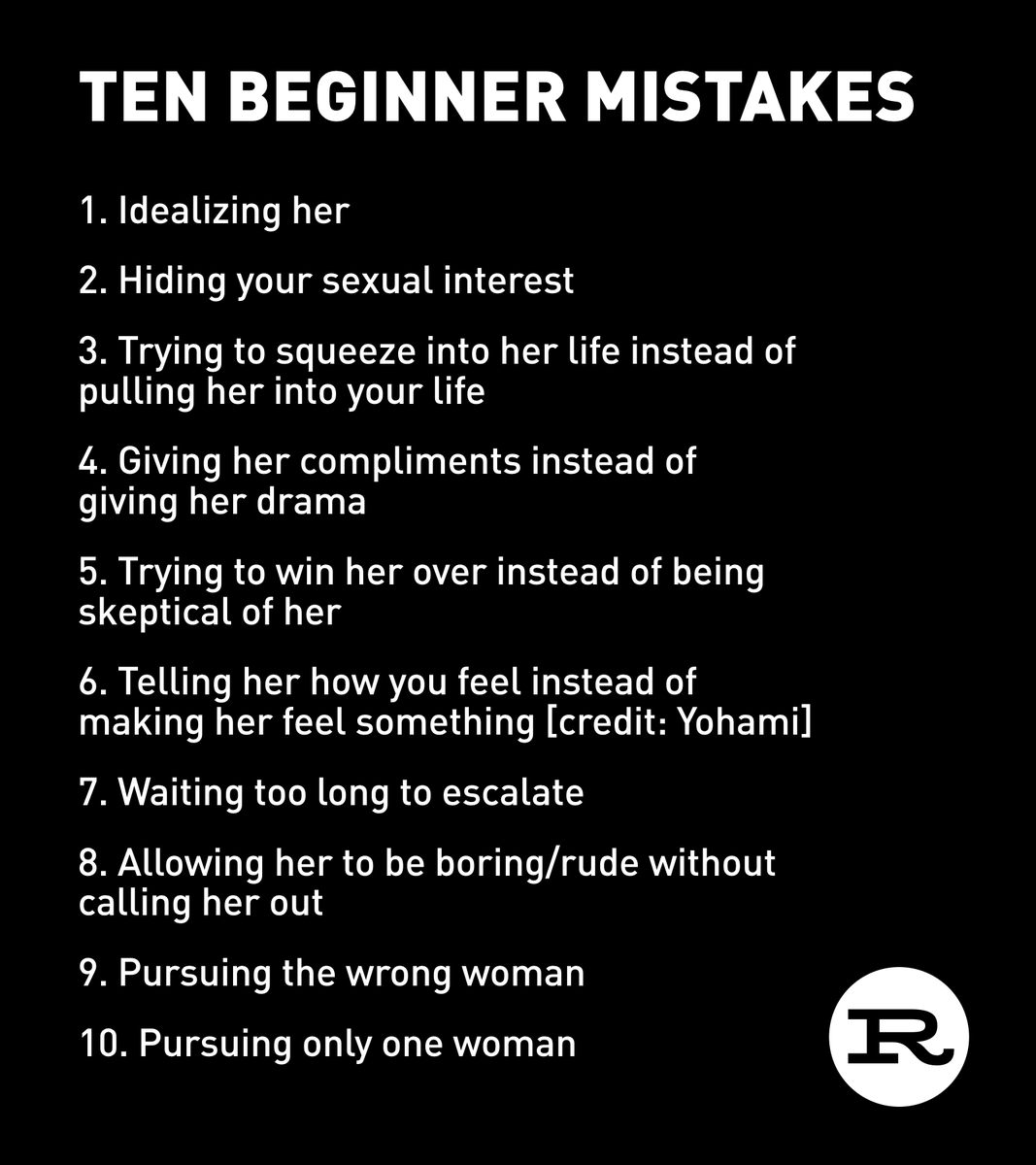 alpharivelino's tweet photo. Ten Beginner Mistakes https://t.co/RKKXZyAeRY