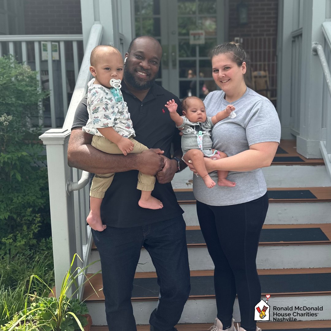 They say family is forever, and at the Nashville Ronald McDonald House we always enjoy seeing families who have called our House their home away from home 🤗
We love to see and hear from our families! Share your story by clicking the link in our bio!
#rmhc #shareyourstory