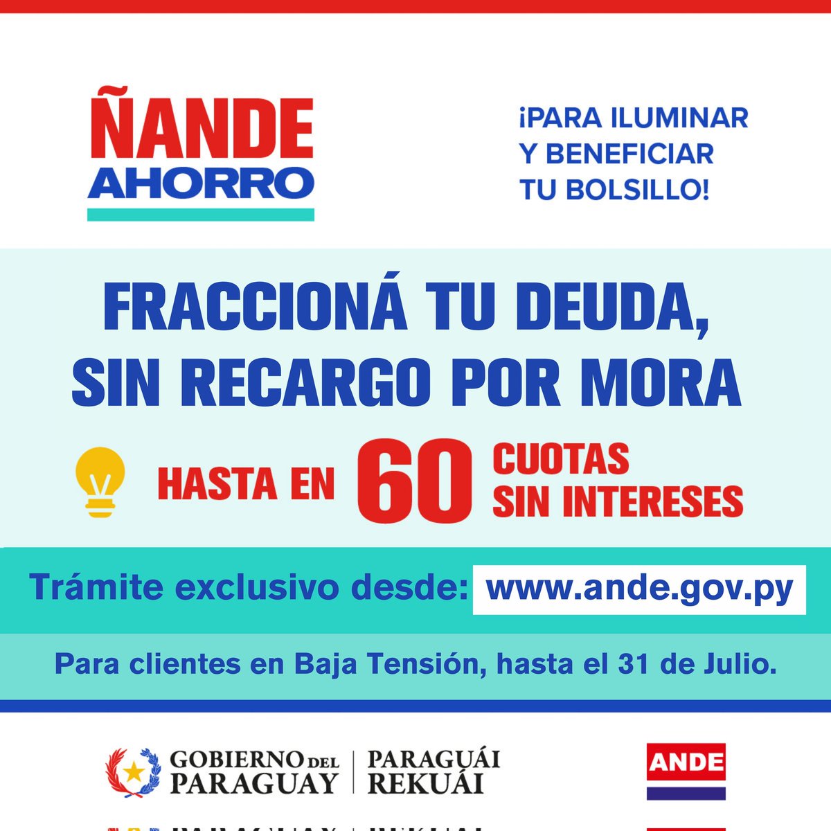 ANDE Página Oficial tweet media