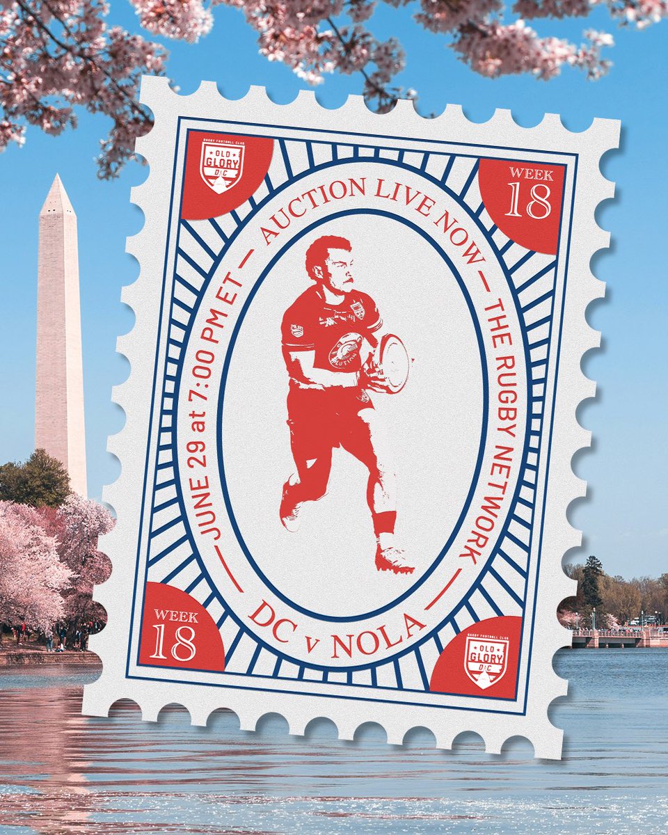 usmlr's tweet image. In bl🌸🌸m

The @OldGloryDC special edition Cherry Blossom Jersey. Bid on these game-worn or signed jerseys: bit.ly/CherryBlossom24

@Win_with_DASH | @KappaTeamwearUK | #MLR2023