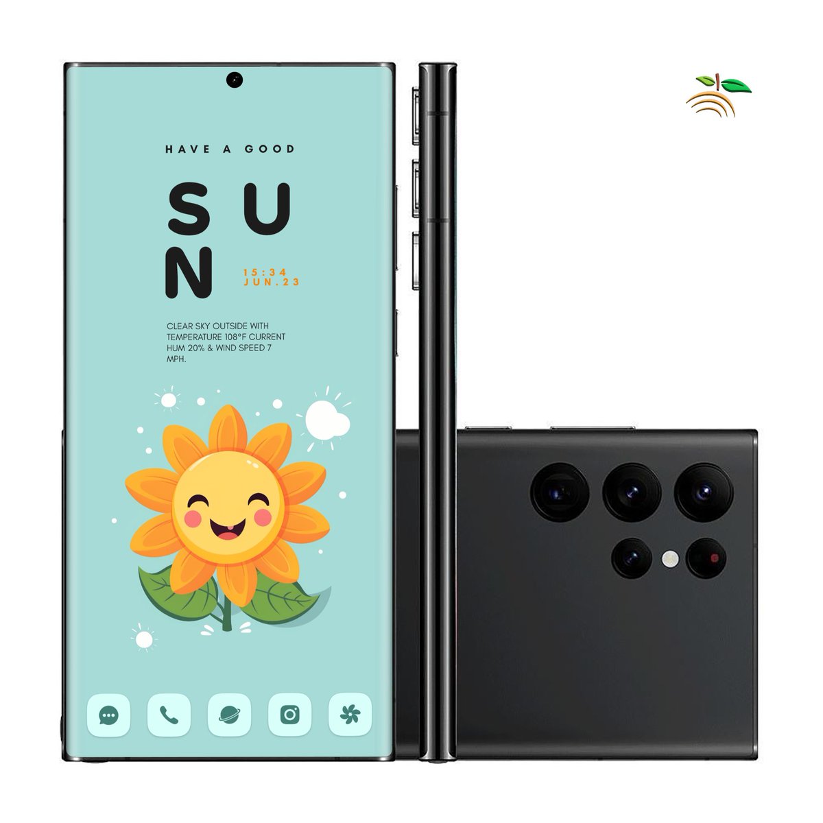 mangosetups's tweet image. Bloom & Smile🌻
Apps Used:
- Launcher @SmartLauncher
- Lost Kwgt @wigebox
- Walley Walls @RajjAryaa
- Lena Adaptive Icons @One4Studio
#androidcustomization #wallpapers
#mangosetups #homescreen
mangosetups.in