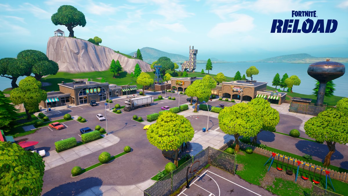 FortniteR3load's tweet image. Got that new map smell 👃 #FortniteRELOAD