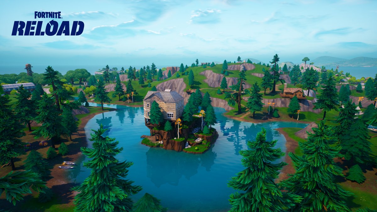 FortniteR3load's tweet image. Got that new map smell 👃 #FortniteRELOAD