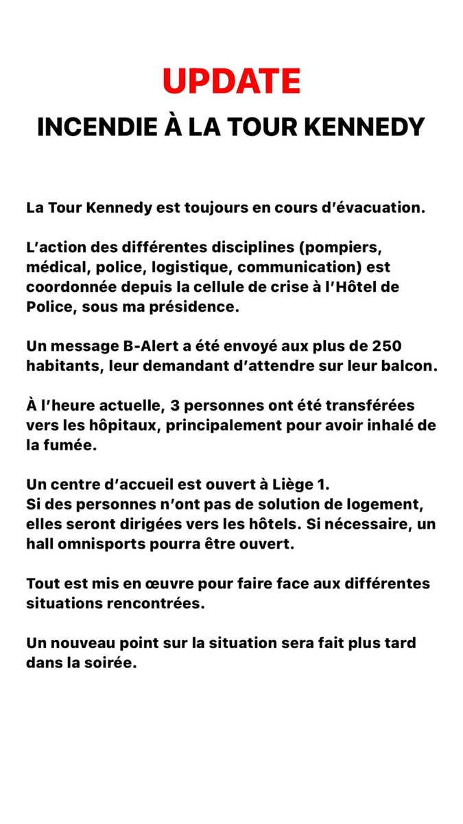 Willy Demeyer (@willy_demeyer) on Twitter photo Update à 19h Update à 19h