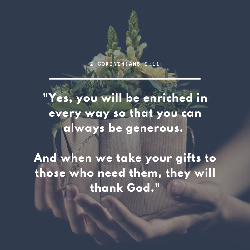 trustFPM's tweet photo. Generosity is a seed that multiplies!  

Scripture reminds us that we are enriched in every way so we can be generous on every occasion. As we plan our estates, let's consider how we can sow blessings for future generations. 

#EstatePlanning #Generosity #Legacy https://t.co/JrsuzKVu7j
