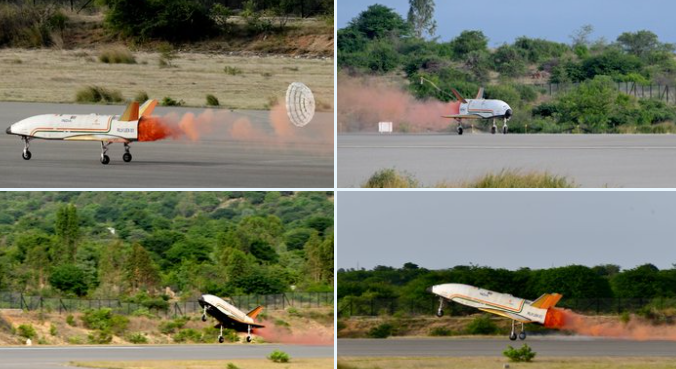 NewDelhiTimes's tweet photo. ISRO achieve third consecutive success in the Reusable Launch Vehicle (RLV) Landing Experiment
#ISRO #RLV #ReusableLaunchVehicle
https://t.co/CPbmTw4DFy https://t.co/aa1i4Jbh4E