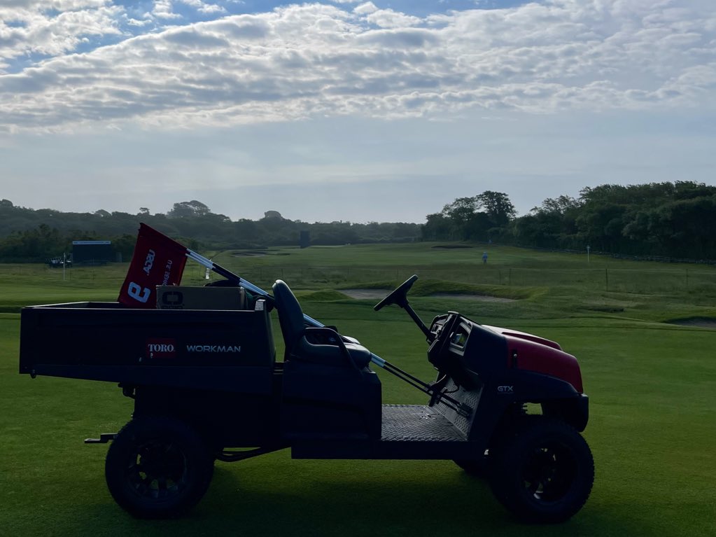 For sale: Toro GTX Lifted Lithium used this week at the US Senior Open at Newport CC. Call your TPC rep for details. Multiple units available.