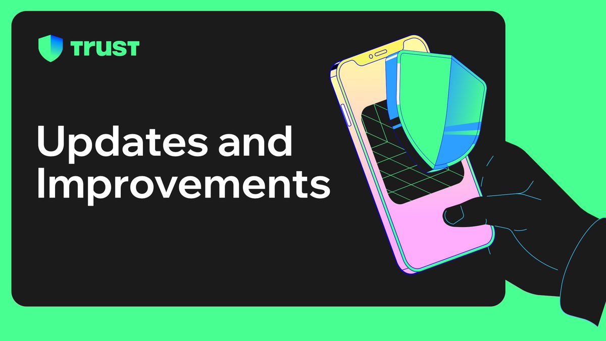 We've shipped some new updates on #TrustWallet and #TrustWalletExtension!

🔗 Seamlessly connect with #zkLink Nova
🔥 Find &amp; trade popular tokens with our new Hot Token page
🔄 Support for 0x, Blast, and SWFT swaps

Full details👇
community.trustwallet.com/t/june-24-2024…