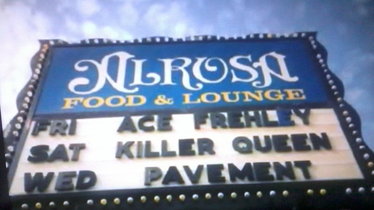 Queen City Jamz (@queencityjamz) on Twitter photo Alrosa Villa Columbus OH May 1994
#marqueespotting as seen in <a href="/lancebangs/">Lance Bangs</a> Pavement doc SLOW CENTURY Alrosa Villa Columbus OH May 1994
#marqueespotting as seen in <a href="/lancebangs/">Lance Bangs</a> Pavement doc SLOW CENTURY