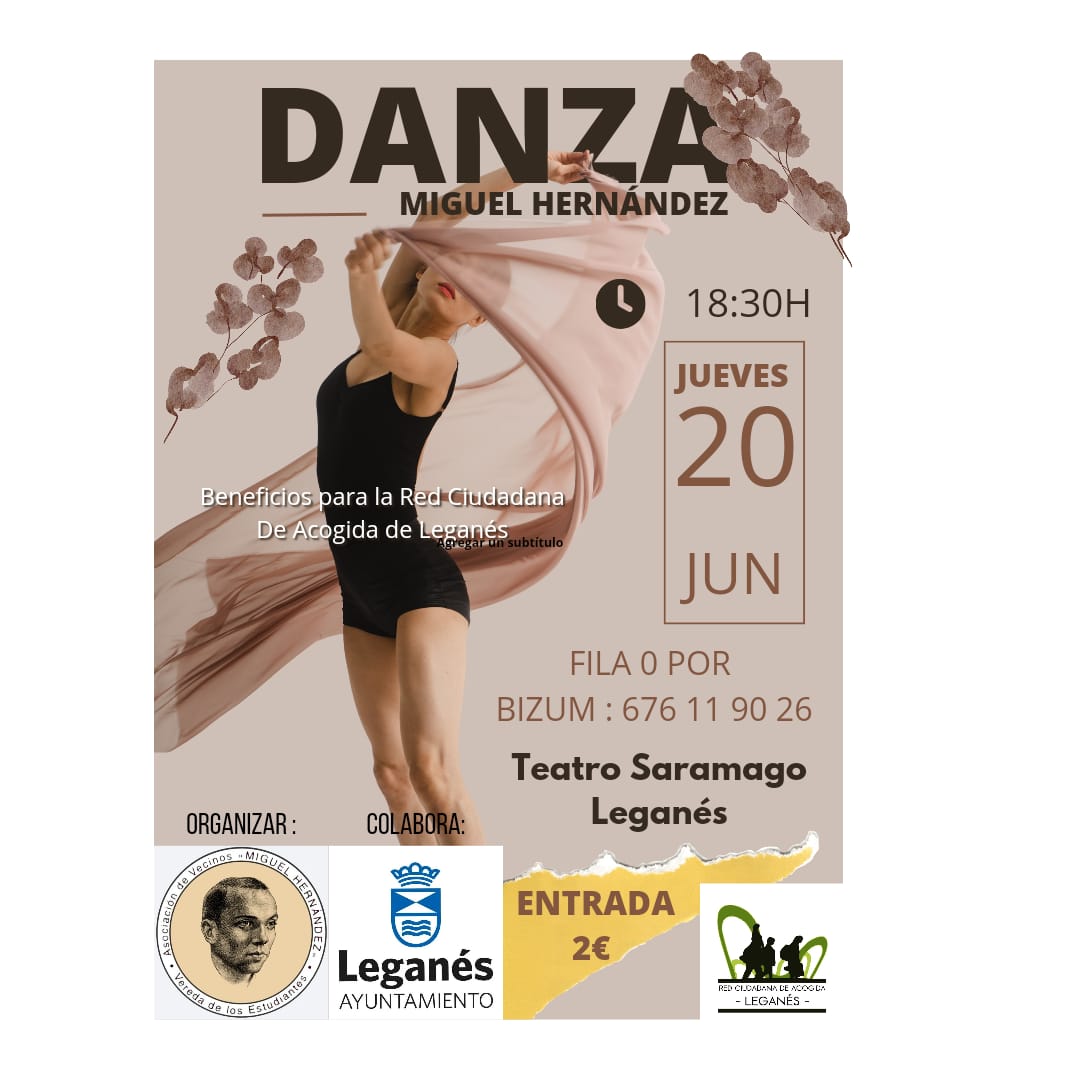 RedAcogida's tweet photo. Muy agradecidas al festival de danza que organiza cada año la @AVV_Vereda, cuyos beneficios siempre nos dona. Fondos necesarios para seguir tejiendo red. https://t.co/9zROEgN6Nh