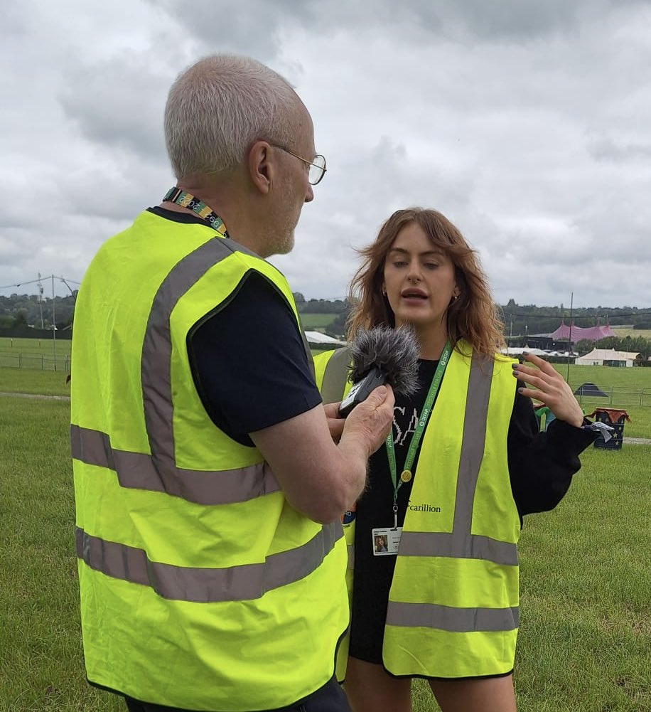 worthyfm's tweet photo. Between now and 8pm weโll hear from Ffion Mcguire with the Oxfam clothing shop and Adele from the festival food safety team.
Listen live now online https://t.co/XXAH76QLFG via the official Glastonbury app, or on 87.7 FM. #Glastonbury2024 #GlastonburyFestival #WorthyFM https://t.co/FdZxWCBNFa