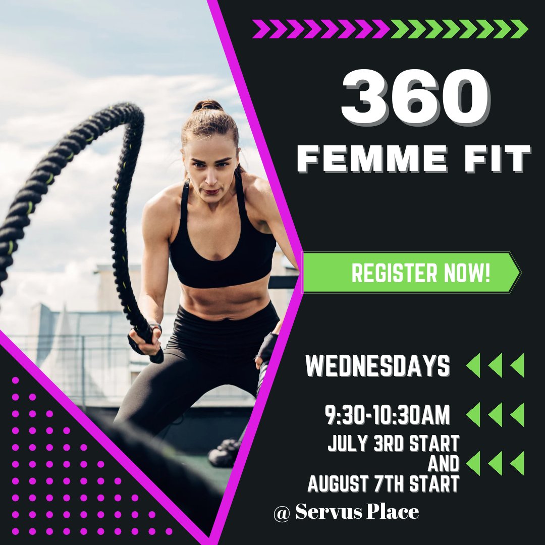 FitJas's tweet photo. Join me Wednesday mornings this summer for 360 Femme Fit with @StA_Recreation ! Your choice of a July and/or an August session. All fitness levels welcome!
Call 780-418-6088 📞  to register!
#servusplacefitness #servusplace #womensfitness #workout #fitness https://t.co/rzCM9XvzKv