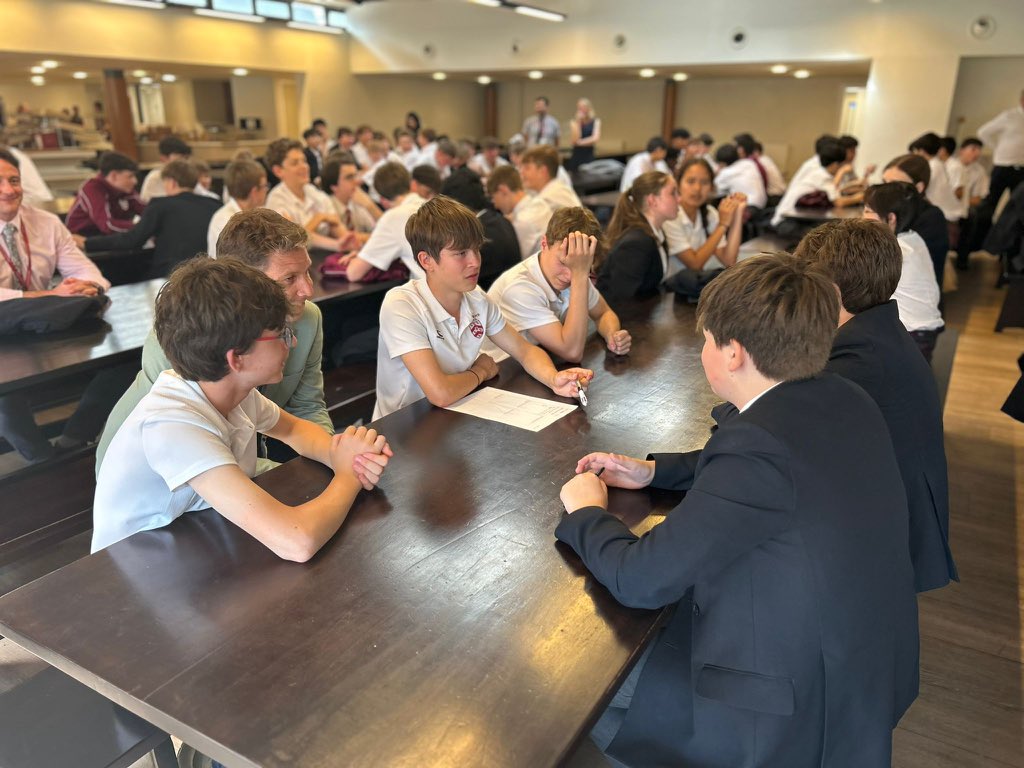 BromsSchool's tweet photo. The Lower Fourth were buzzing with excitement this afternoon during the literature quiz. Mrs Bishop’s carefully crafted questions kept them on the edge of their seats. Well done to Ottilie Hild House who were crowned champions.
#BromsL4 #BromsFourthForm https://t.co/oaIoq8HtQH