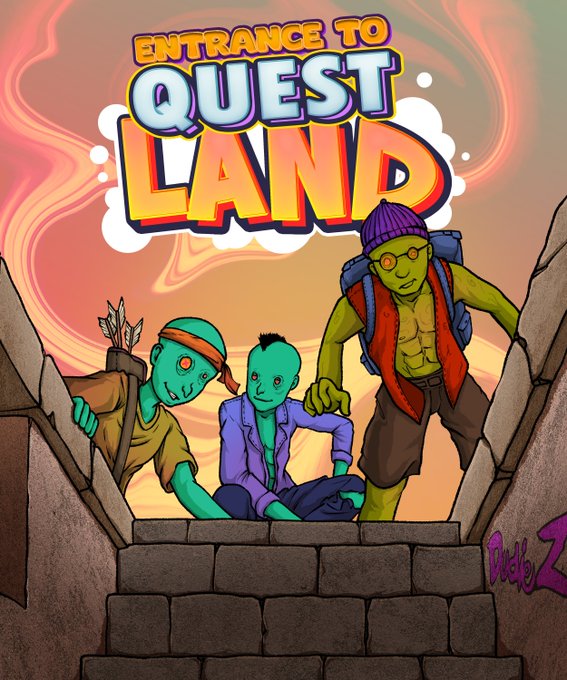 CryptoAltruista's tweet photo. W dniu dzisiejszym wystartował #questland od @dudiesnft 🔥
Wykonując codzienne  questy dajemy sobie szansę na  #airdrop 🪂 $ZK oraz $DUDIEZ 
Wykonujemy social & taski i odbieramy XP również w drodze codziennego losowania
🔗Link:https://t.co/C6vFUDAxIu   
ℹ️ Za skorzystanie z ref kodu otrzymujemy dodatkowo na start  200 XP , kod wpisujemy na pierwszej stronie zaraz po zalogowaniu X , odnośnik "User Reference"  
Ref: T34Rudy