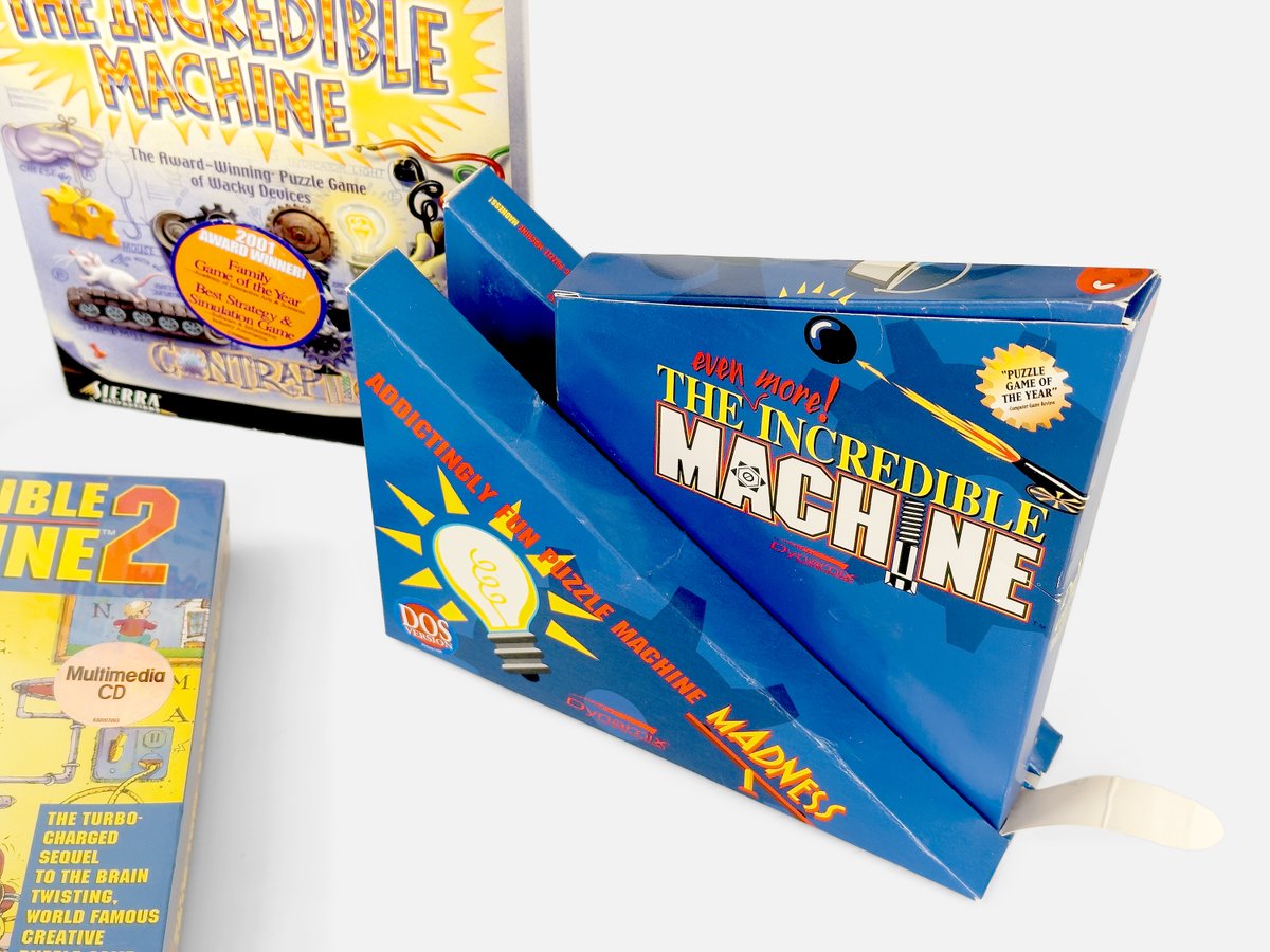 ErnstKrogtoft's tweet image. Physical-based contraptions, puzzles, and brain-busting challenges courtesy of Dynamix
#Dynamix #IncredibleMachine