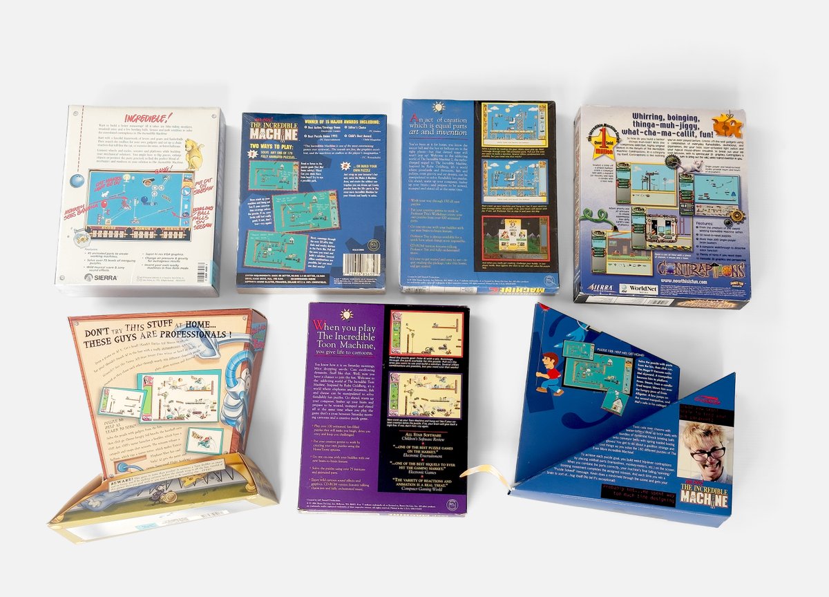 ErnstKrogtoft's tweet image. Physical-based contraptions, puzzles, and brain-busting challenges courtesy of Dynamix
#Dynamix #IncredibleMachine