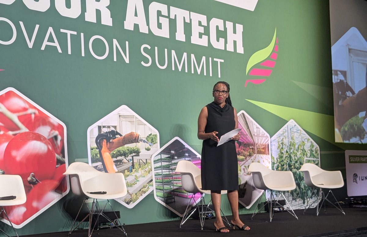 Indoor AgTech Innovation Summit (@indooragtech) on Twitter photo The Deputy Mayor of <a href="/chicago/">City of Chicago</a>, The Honorable Kenya Merritt delivers a keynote address highlighting the excellent position of Chicago for food and agtech investment and how the sector can help the city grow local healthy produce for its citizens! The Deputy Mayor of <a href="/chicago/">City of Chicago</a>, The Honorable Kenya Merritt delivers a keynote address highlighting the excellent position of Chicago for food and agtech investment and how the sector can help the city grow local healthy produce for its citizens!