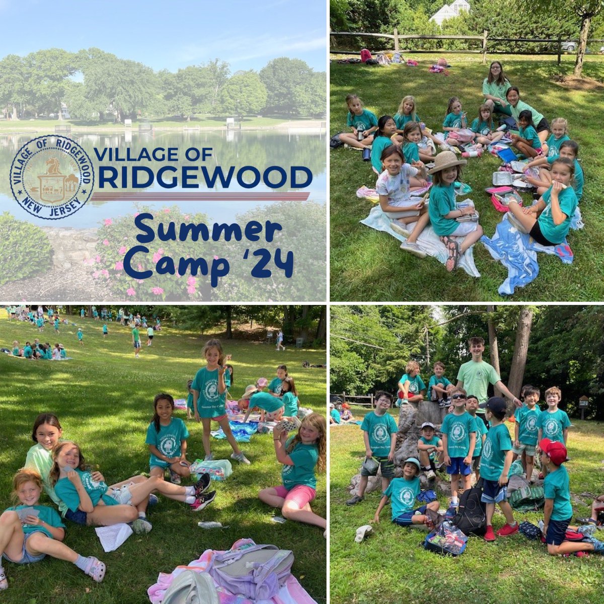 07541_Manager's tweet photo. Today is opening day of our Ridgewood Recreation Summer Camp!  520campers, 85 counselors and staff, 30 days of sun, activities, pool time, trips and a whole lot of fun! #SummerCamp #OpeningDay #RidgewoodNJ https://t.co/Qy2TlA2lak