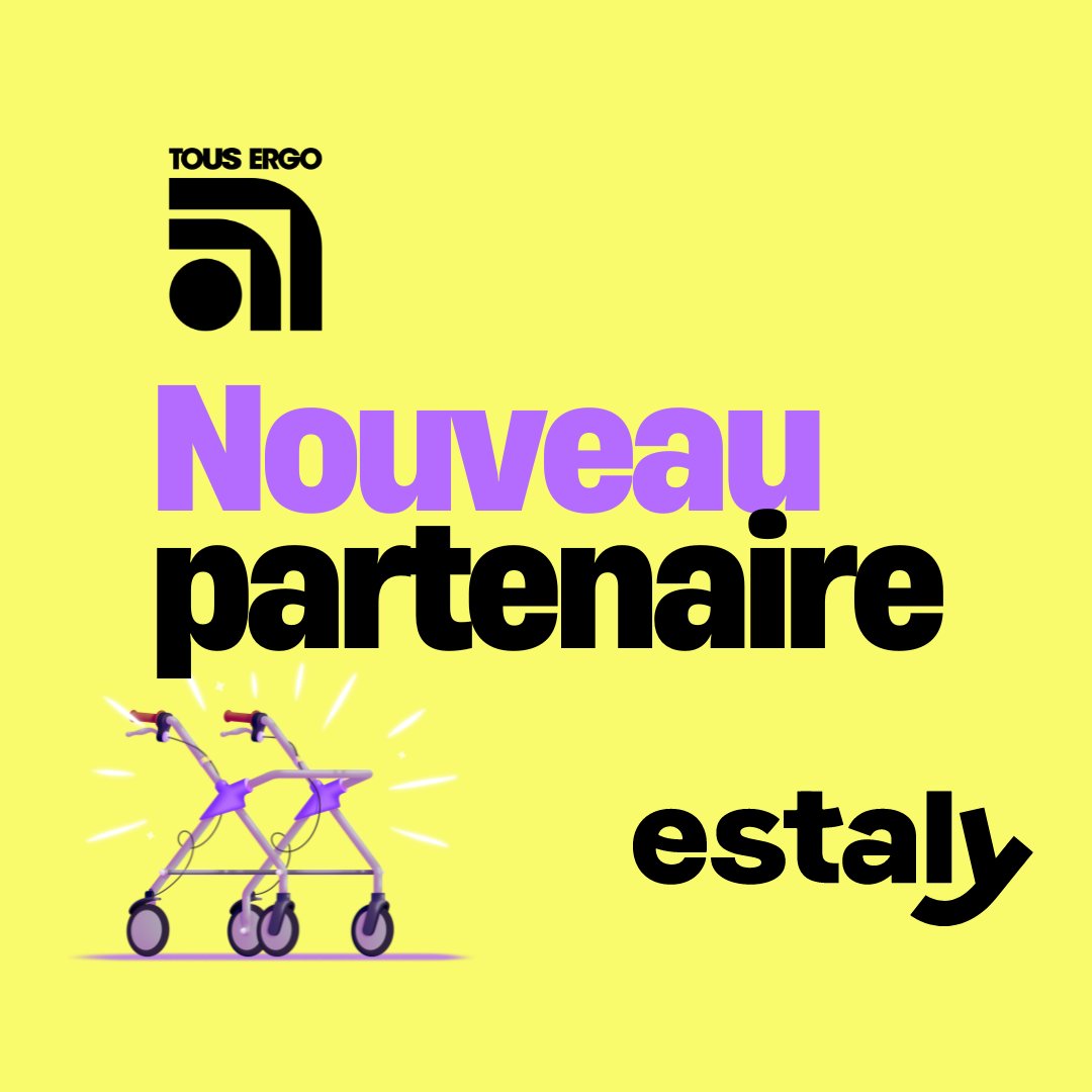 join_estaly's tweet photo. 🌟 𝗡𝗲𝘄 𝗽𝗮𝗿𝘁𝗻𝗲𝗿 : 𝗘𝘀𝘁𝗮𝗹𝘆 𝘀'𝗮𝘀𝘀𝗼𝗰𝗶𝗲 𝗮̀ 𝗧𝗼𝘂𝘀 𝗘𝗿𝗴𝗼 🌟

L’expérience Estaly est disponible sur le site de notre nouveau partenaire @tousergo_officiel, spécialiste de la vente de produits et d’accessoires pour le confort, la sécurité et l'autonomie ! 🎉 https://t.co/zN3SUarFt8