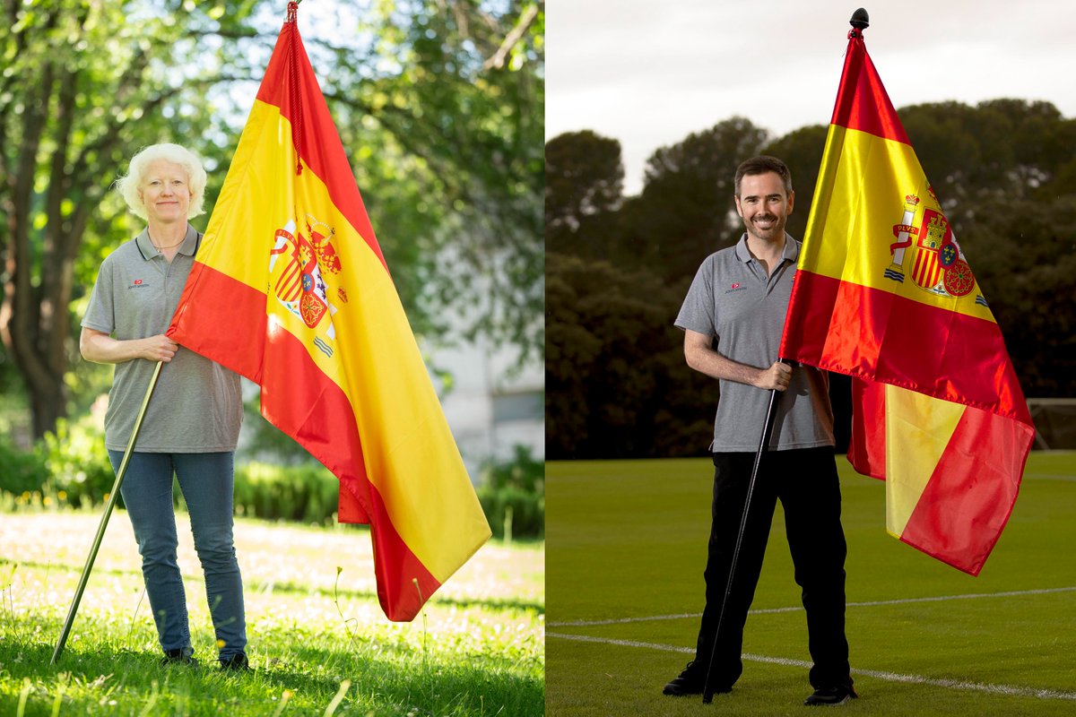 Marta Arce y Álvaro Valera, abanderados de España en París 2024 🇪🇸 La judoka vallisoletana y el jugador sevillano de tenis de mesa portarán la bandera española en la ceremonia de inauguración de los Juegos Paralímpicos 📰 NOTICIA de <a href="/JesusOrtizDXT/">Jesús Ortiz García</a> ➡️ dxtadaptado.com/2024/06/24/mar…